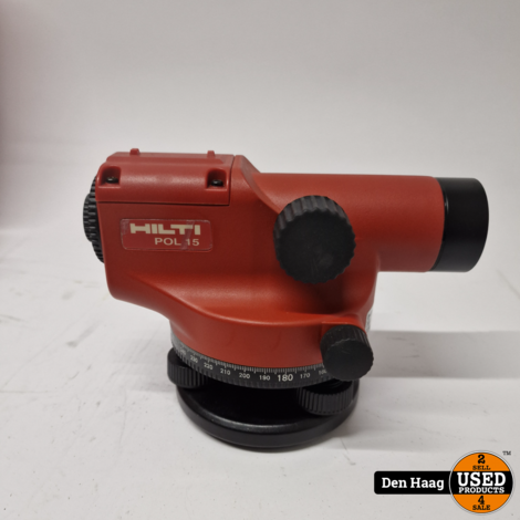 Hilti POL 15 optisch waterpastoestel | Nieuwstaat