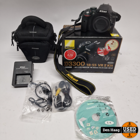 Nikon D3300 Body zwart | nette staat