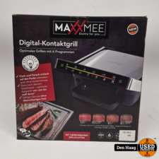 Maxxmee 09550 Contact Grill met 6 Programs | Nieuw