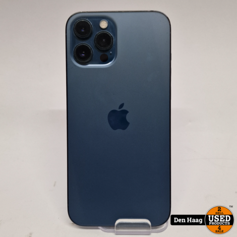Apple iPhone 12 Pro Max 128GB Accu 84 Blauw | Inc garantie