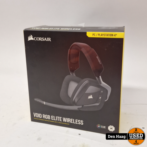 Corsair Void RGB Elite Draadloze Headset | nieuwstaat