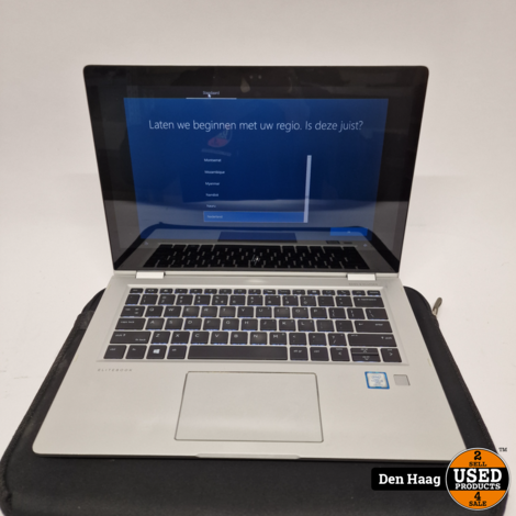 HP EliteBook x360 1030 G2 512GB 8GB i5 13.3inch Grijs | nette staat