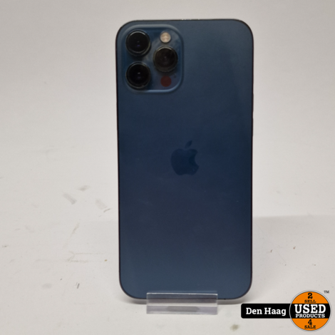 Apple iPhone 12 Pro Max 128GB Accu 81% Blauw | Inc garantie