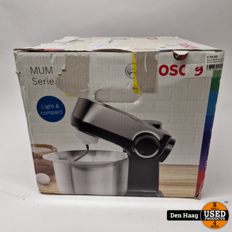 Bosch MUM Serie2 MUMS2ER01 KeukenMachinie Rood | NIEUW