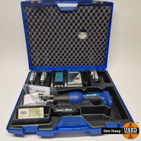 Uponor Mini 2  S-Press Accu-Persmachine Set | Nieuw