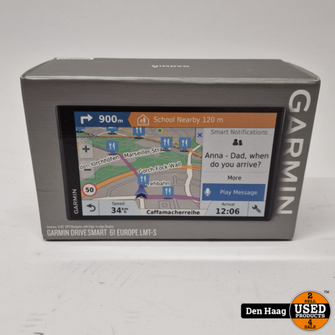 GARMIN Drive 61 LMT-S Europa Kaart Zwart| Nette staat