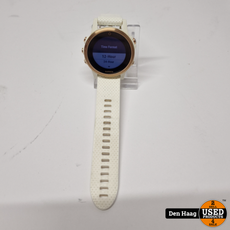 Garmin Fenix 5S Plus Wit Inc lader | Zeer nette staat