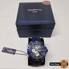 Martyn Line COD.89 PT/279.00 DUAL TIME Chronograaf | Nieuw