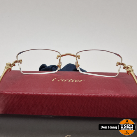 Cartier CT0281O Custom Panthere Zonnebril | Nette staat