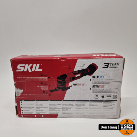 SKIL 20V multitool 3620CA incl. accessoires (zonder accu) | nieuw