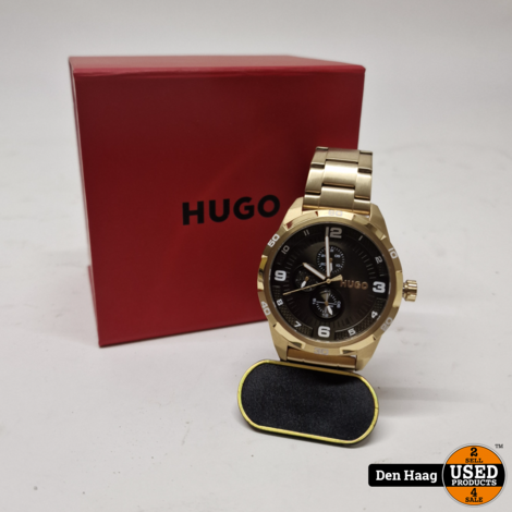 Hugo Boss Hugo Grip Horloge Goudkleurig | Nette staat
