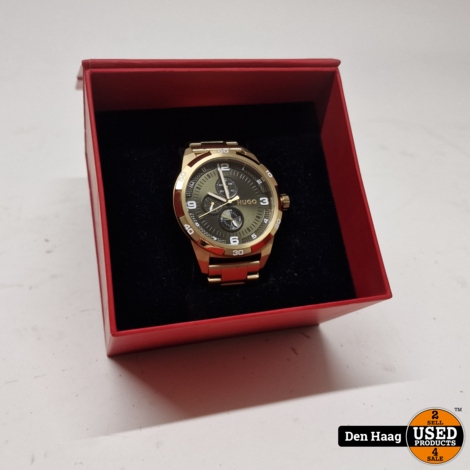 Hugo Boss Hugo Grip Horloge Goudkleurig | Nette staat