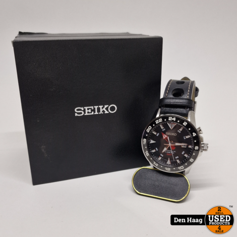 Seiko 5M85-0AA0 Horloge Zwart | Nette staat