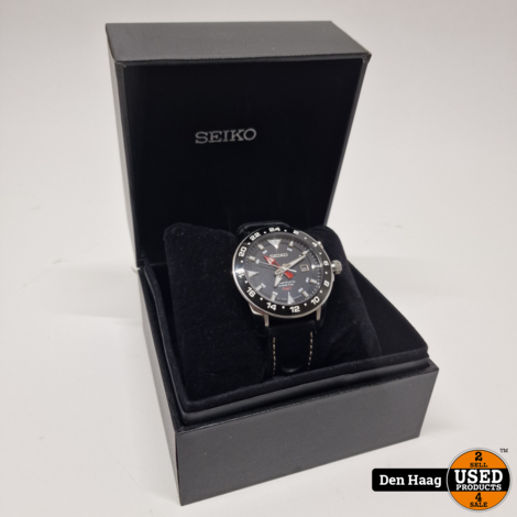 Seiko 5M85-0AA0 Horloge Zwart | Nette staat