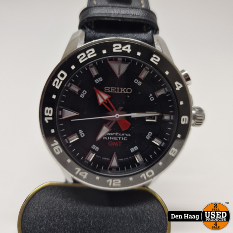 Seiko 5M85-0AA0 Horloge Zwart | Nette staat