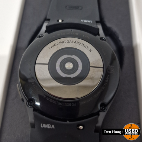 Samsung Galaxy Watch 4 Bluetooth Wifi GPS 40MM Zwart  | Nieuwstaat