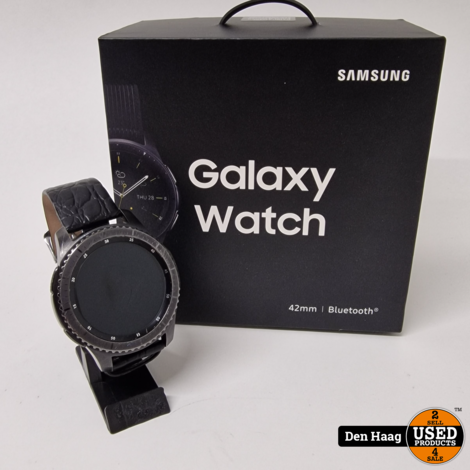 Samsung Galaxy Watch R810 42mm Zwart | Inc garantie