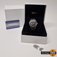 Seiko SSA421J1  Presage Automatic Open Heart horloge Grijs | Inc garantie