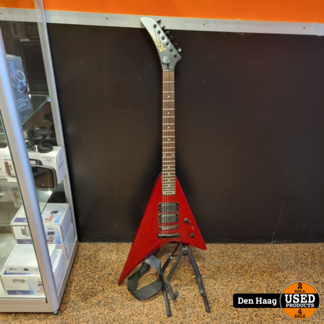 Kramer Vanguard S-440S Rood Metallic Elektrische Gitaar | Inc garantie