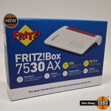 AVM FRITZ!Box 7530 AX International router Wit/rood | Nieuw