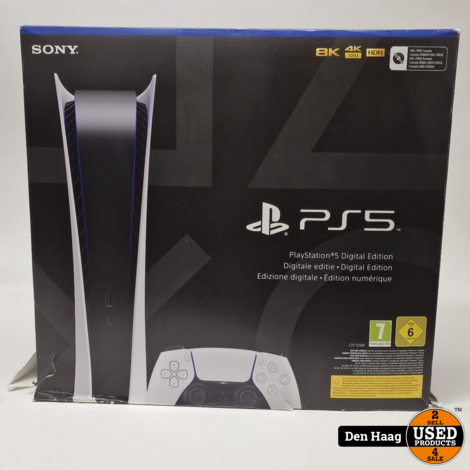 Playstation 5 Digital 825gb Wit | Nette staat