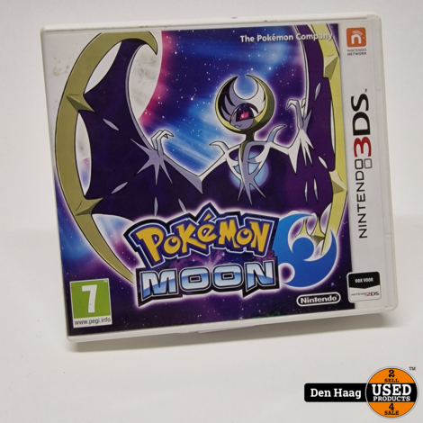 Nintendo 3DS Pokémon MOON | Nette staat