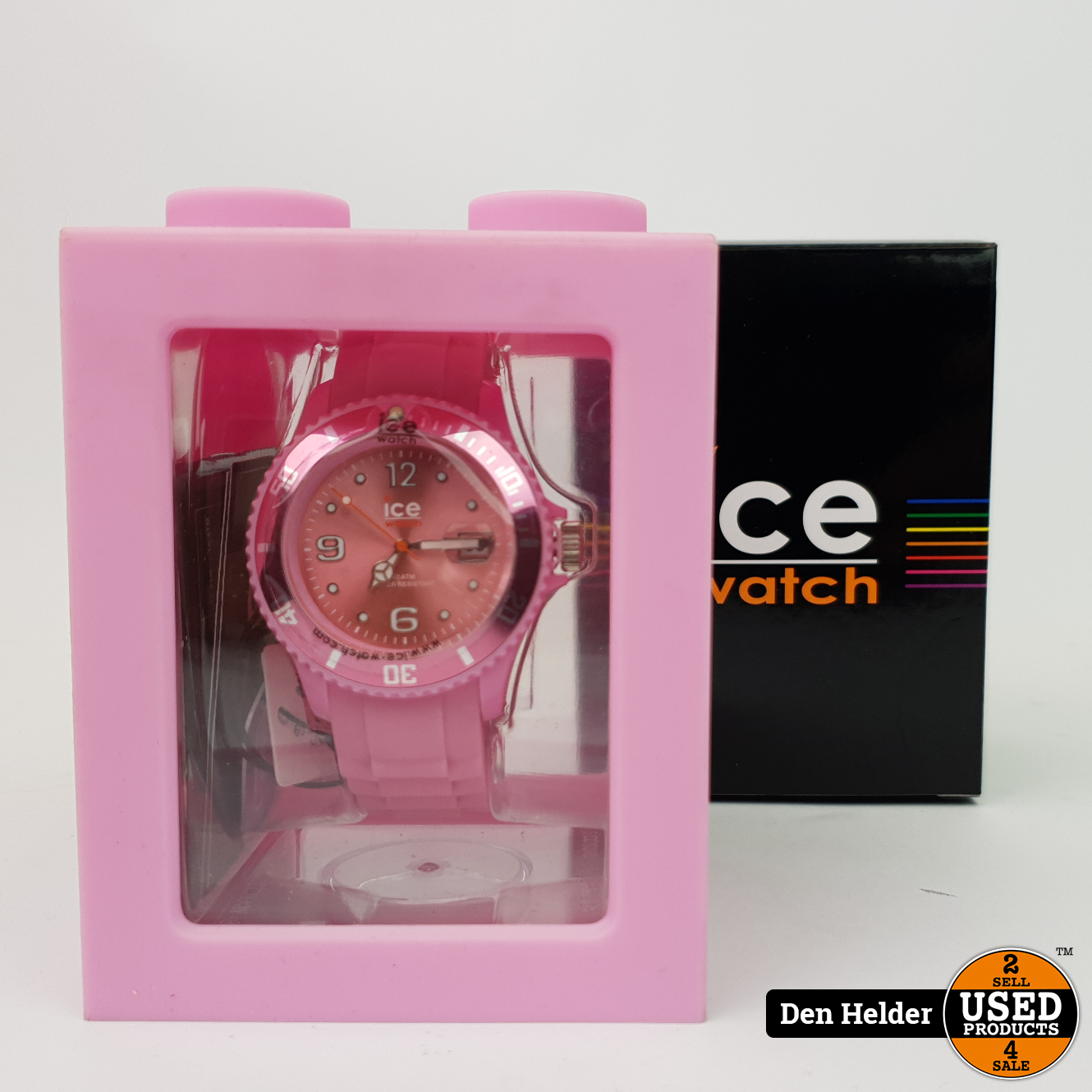 in plaats daarvan Diagnostiseren bagageruimte Ice Watch Sili Pink Horloge - Nieuw in Doos - Used Products Den Helder