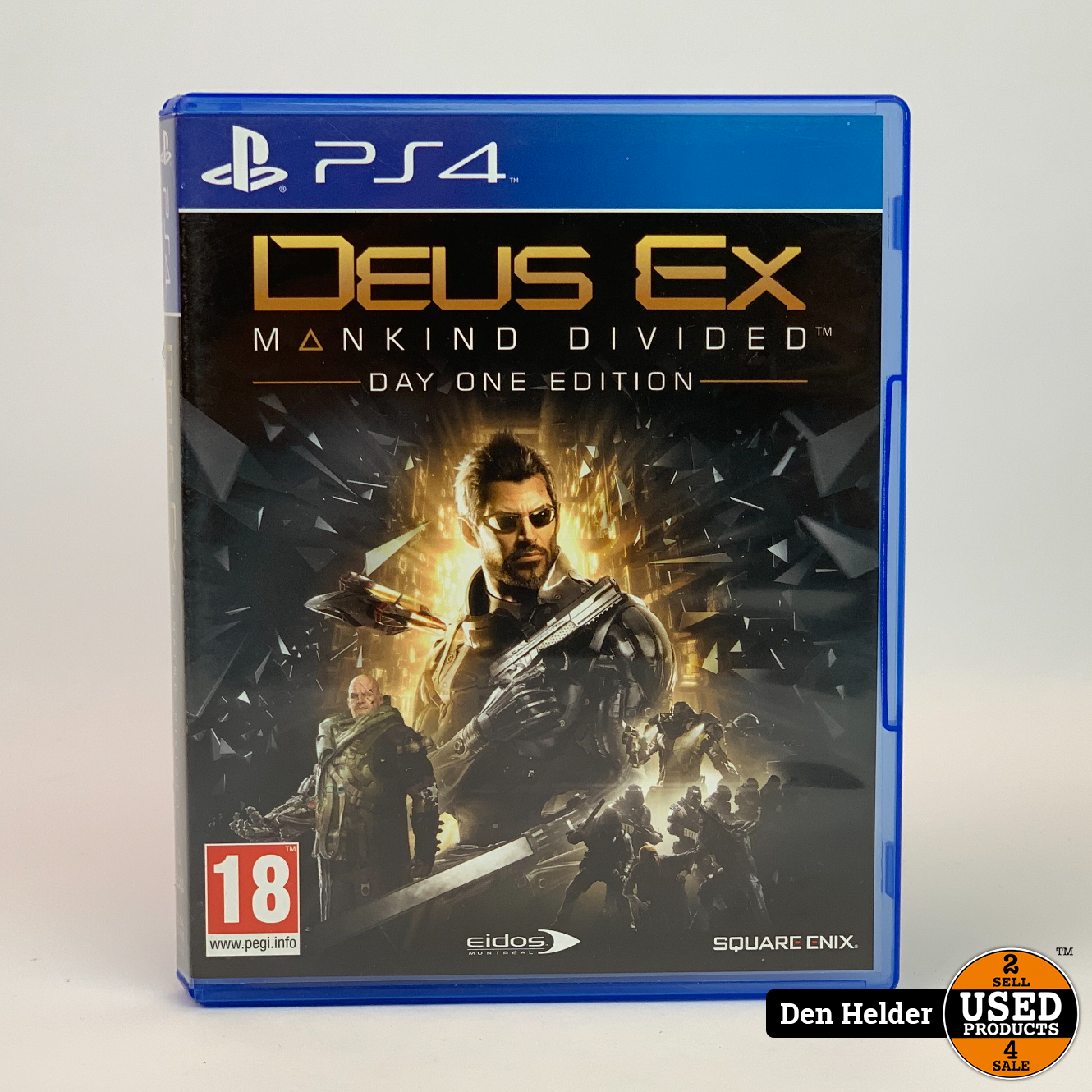 Onbeleefd dek storting Deus EX PS4 Game - In Nette Staat - Used Products Den Helder