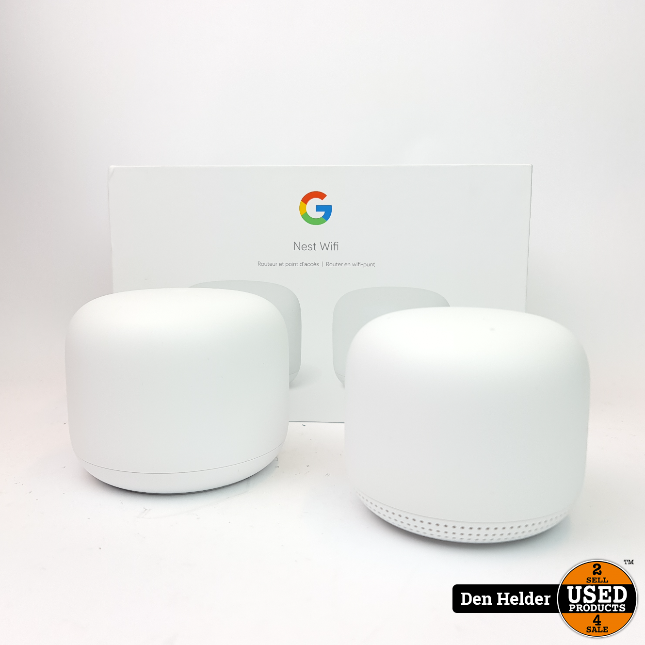 Google Router + Wifi Point - In Nette Staat - Used Products Den Helder