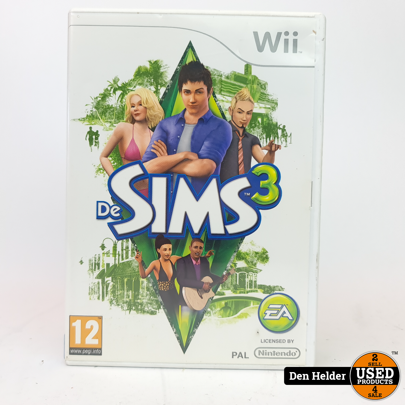 De Sims 3 Wii Game - In Nette - Used Products Den Helder