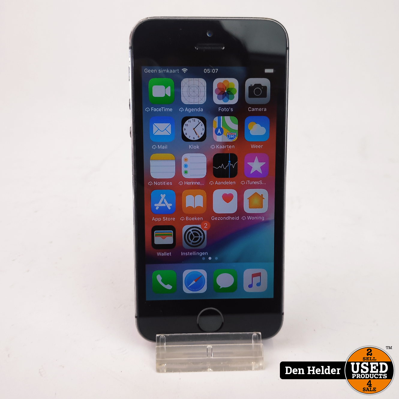 Apple iPhone SE 16GB Gray - In Staat - Used Den