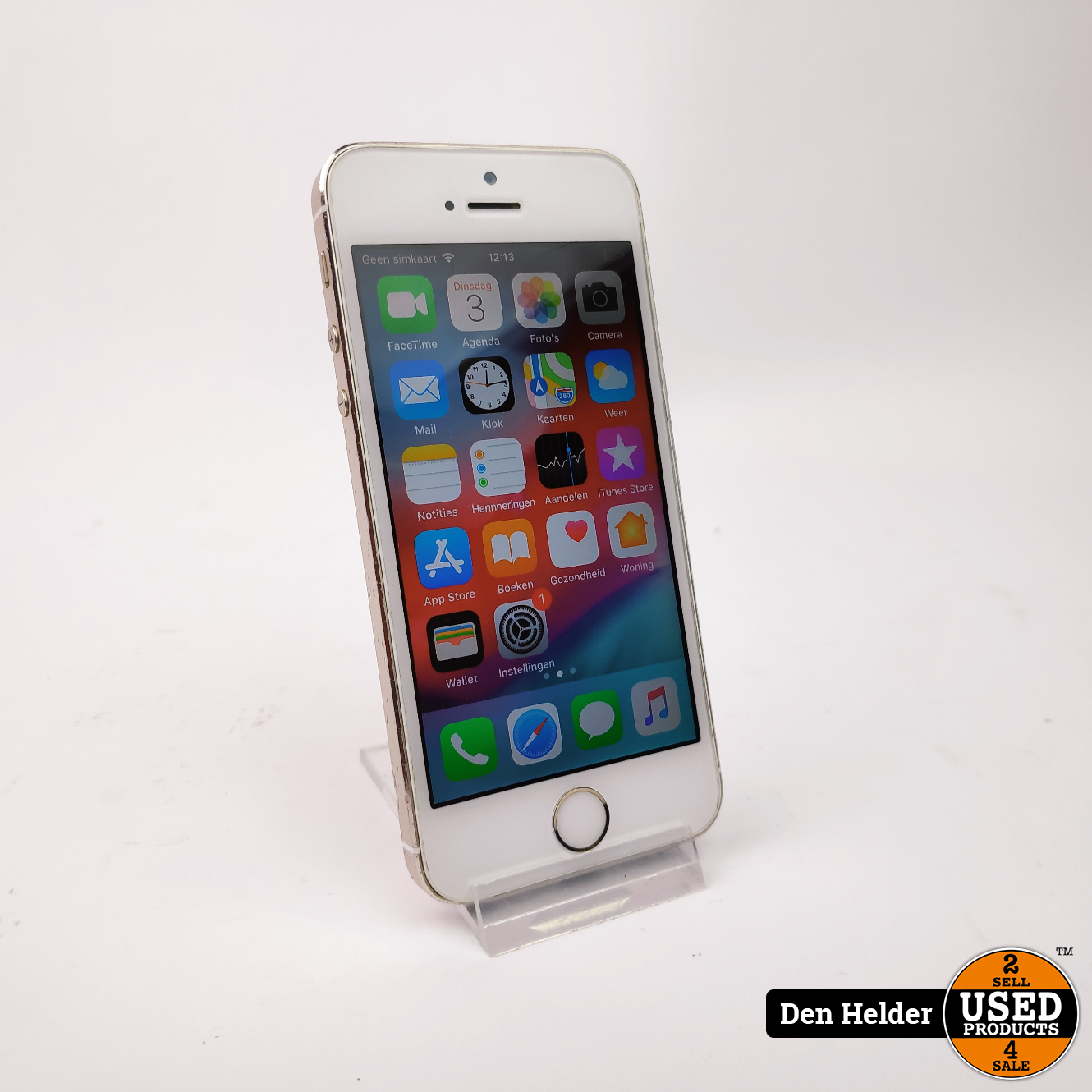 Menda City Gymnastiek Kan weerstaan Apple iPhone 5S 16GB Zilver - In Prima Staat - Used Products Den Helder