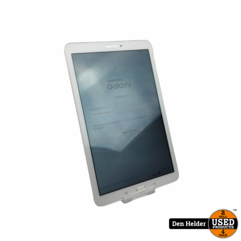 Samsung Galaxy Tab E 8GB Wit - In Prima Staat