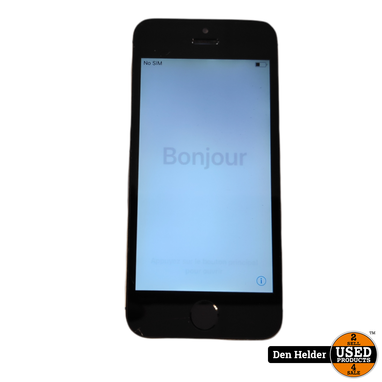 Apple iPhone 5s Space Gray - In Goede Staat - Used Products Helder
