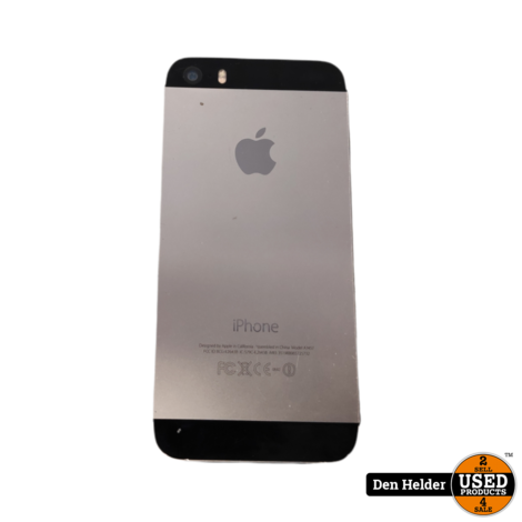 Kwik Benadrukken aflevering Apple iPhone 5s 16GB Space Gray - In Goede Staat - Used Products Den Helder