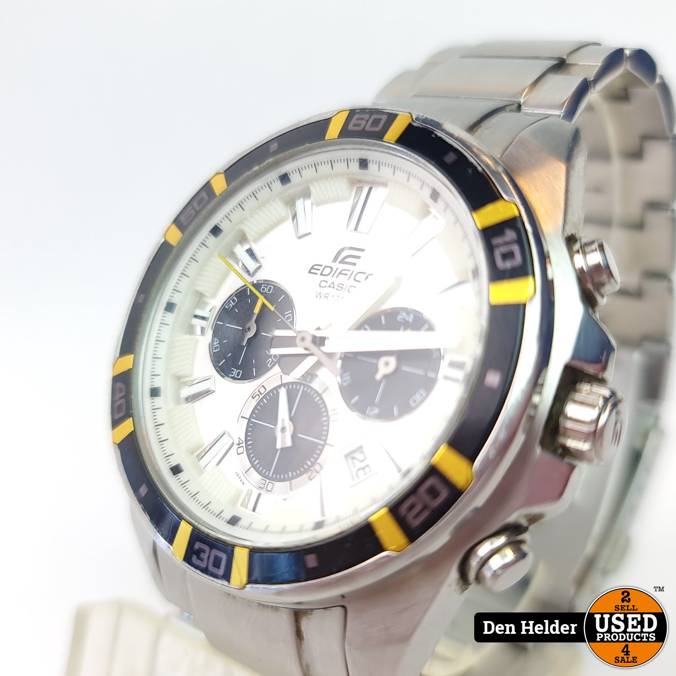 Casio Edifice EFR-534 Heren Horloge Quartz - In Goede Staat - Used Products  Den Helder