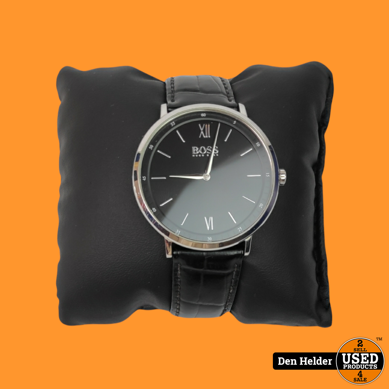 Hugo Essential Heren Horloge - In Nette Staat - Used Products Den Helder