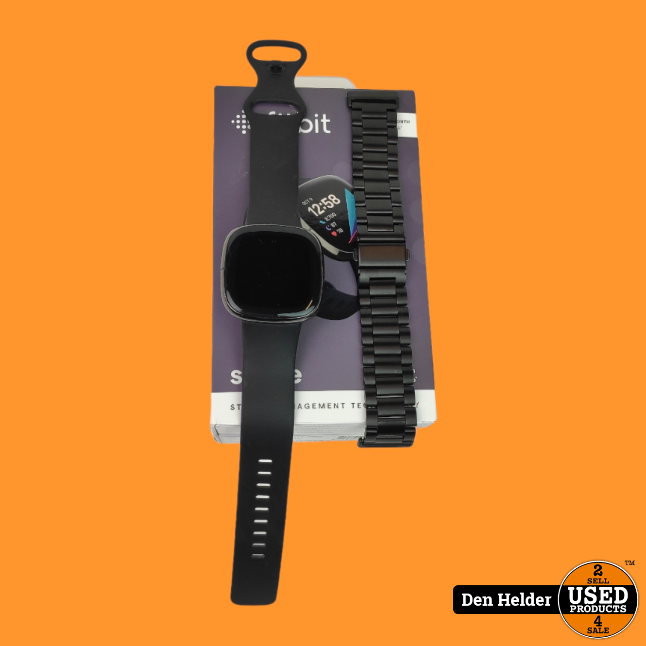 Fitbit Sense Smartwatch - In Goede Staat - Used Products Den Helder