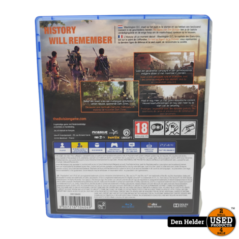 Tom Clancy's The Division 2 PS4 Game