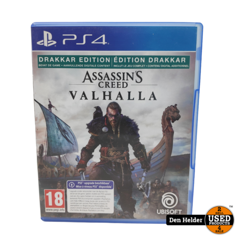 Assassin's Creed Valhalla PS4 Game - In Nette Staat