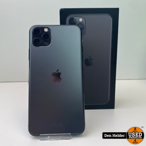 Apple iPhone 11 Pro Max 256GB Accu 83 - In Nette Staat