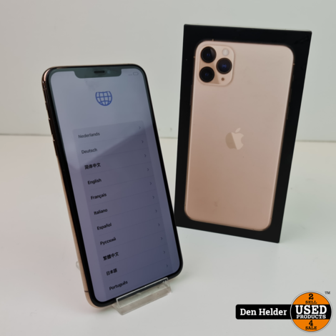 Apple iPhone 11 Pro Max 256GB Accu 87 - In Nette Staat