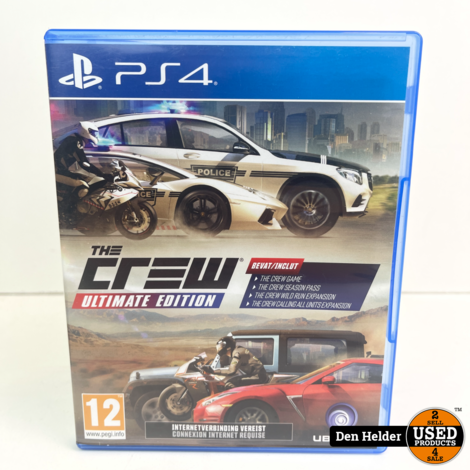 The Crew Ultimate Edition PS4 Game - In Nette Staat