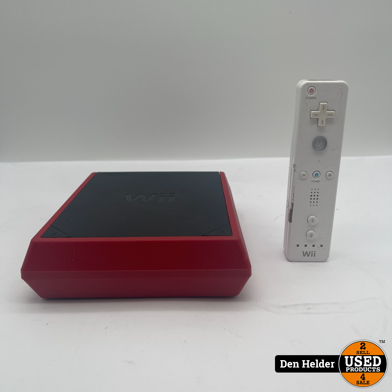 Leidingen Kreek Hervat Nintendo Wii Mini Spelcomputer - In Nette Staat - Used Products Den Helder