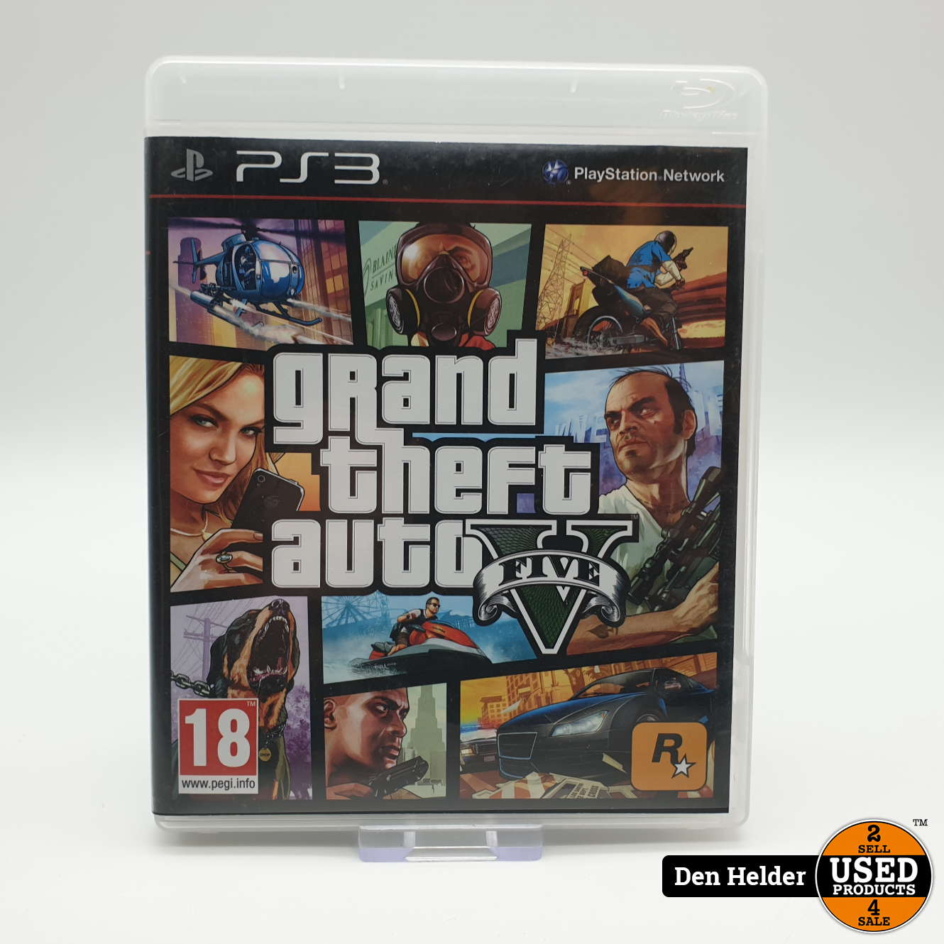 Vies Verkleuren top Grand Theft Auto Five PS3 Game - In Nette Staat - Used Products Den Helder