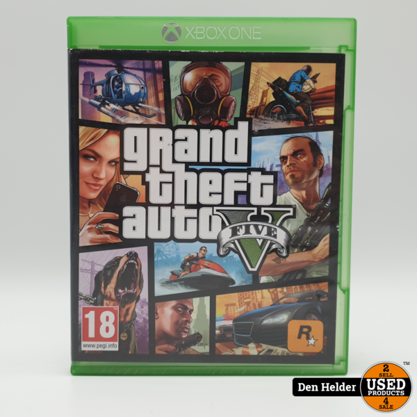 Roei uit Uitstralen Blijkbaar Grand Theft Auto V Xbox One Game - In Nette Staat - Used Products Den Helder