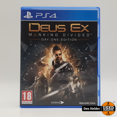 Deus EX Mankind Divided Day One Edition PS4 Game - In Nette Staat
