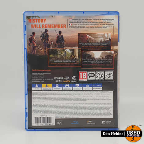Tom Clancys The Division 2 PS4 Game - In Nette Staat