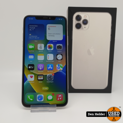 Apple iPhone 11 Pro Max 64GB Accu 78 - In Goede Staat