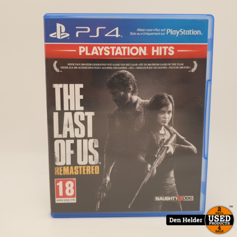 The Last of Us Remastered PS4 Game - In Nette Staat